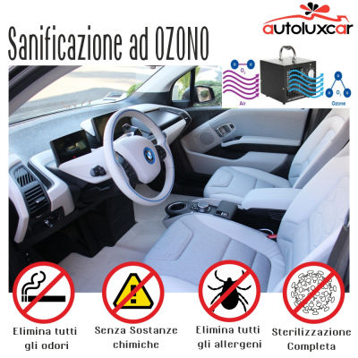 Servizio di sanificazione ad Ozono per il tuo veicolo